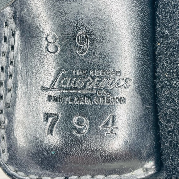 The George Lawrence black 8 9 794 holster tactical accessory arm leg attachment - Picture 2 of 4